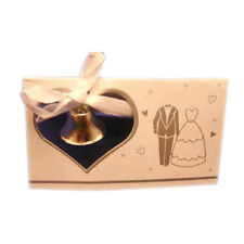10 Wedding Place cards silver bell and wedding attire
