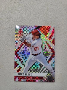 2021 Panini Chronicles Phoenix building block prizm Mike Trout card #19 NM - Picture 1 of 2