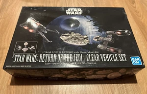 Bandai Star Wars Return of The Jedi Clear Vehicle Set ROTJ Model Kit BRAND NEW - Picture 1 of 3