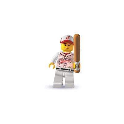 LEGO Series 3 Collectible Minifigures 8803 - Baseball Player (SEALED) - Image 1 of 2