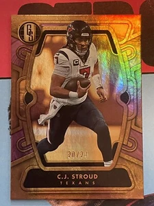 2024 Panini Gold Standard #37 C.J. STROUD ROSE GOLD /24 SSP HOUSTON TEXANS - Bild 1 von 16