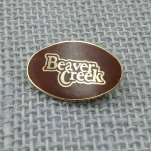Vintage Beaver Creek Ski Pin Badge COLORADO CO Resort Souvenir Lapel Pin 1980s - Picture 1 of 3