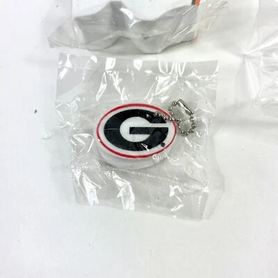 Officially Licensed Georgia Bulldogs College NCAA Team Key Chain Foam - Image 1 of 4