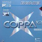 Donic Coppa X2 Platin Soft Table Tennis/Ping Pong Rubber, Pick Color & Thickness
