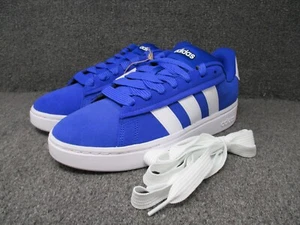 NIB Adidas Mens 10.5 Grand Court Alpha 00s IH3846 Blue White Shoes Sneakers NEW - Picture 1 of 6