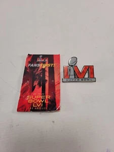 NFL Super Bowl LVI 56 Pin Rams Bengals - Imagen 1 de 3