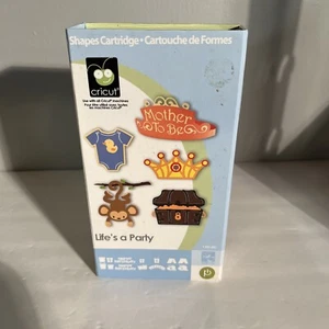 Cricut Shapes Cartridge Life's A Party Complete - Picture 1 of 4