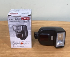 Metz Mecablitz 24 AF-1 Digital Shoe Mount Flash for Digital Sony ADI Camera - Picture 1 of 13