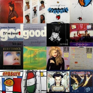 Bundle of Mixed Original 1980s 12" Pop DJ Vinyl Singles - Picture 1 of 17
