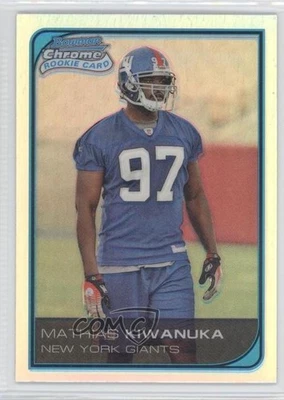 2006 Bowman Chrome Refractor Mathias Kiwanuka #250 Rookie RC - Image 1 of 2