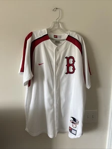 Herren Nike Boston Red Sox Daisuke Matsuzaka #18 Authentic weiß Trikot Gr. 2XL - Bild 1 von 5