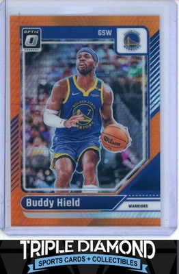 2024-25 Donruss Optic Buddy Hield оранжевый гиперпризма #008/299 Warriors N649 - Изображение 1 из 2