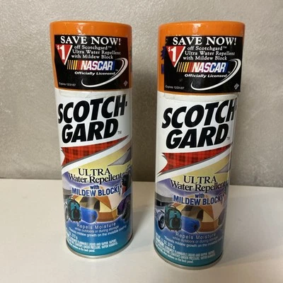 Scotch Gard Ultra Water Repellent with Mildew Block 3M 11 oz 2005 Lot of 2 - Image 1 of 4