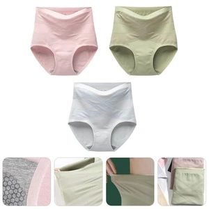 3 Pcs Tummy Control Butt Lifting Underwear Miss Xl Girl Female Cotton for Women - Picture 1 of 12