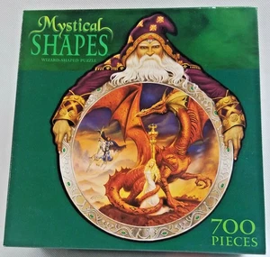 Mystical Shapes Puzzle WIZARD By Ceaco #1118-2 700 Pieces Sealed 2005 - Picture 1 of 2