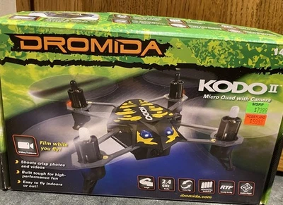 Dromida KODO II Micro Quad w/ Camera RTF Ready To Fly Drone DIDE0005 Ages 14+ - Image 1 of 2