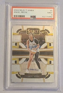 PSA 9 2024 Panini Select WNBA Concourse Angel Reese #5 (RC)/Chicago Sky-SKYTOWN - Bild 1 von 3