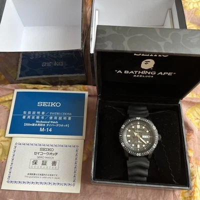 Reloj automático para hombre A BATHING APE Bapex TALLA004 negro Japón Foto 1 de 4