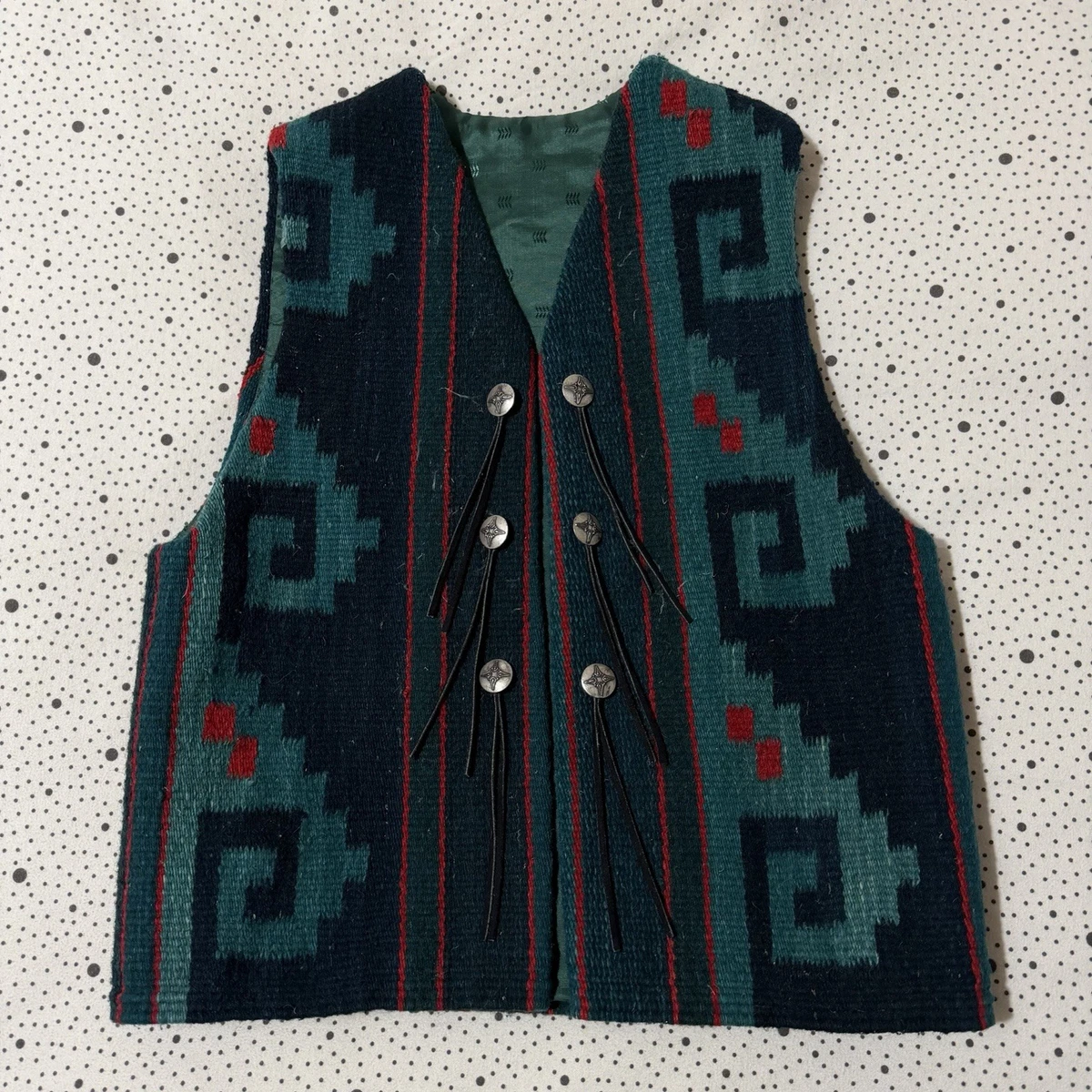 Chimayo Vest In Men's Vintage Vests for sale | eBay TRUJILLO'S