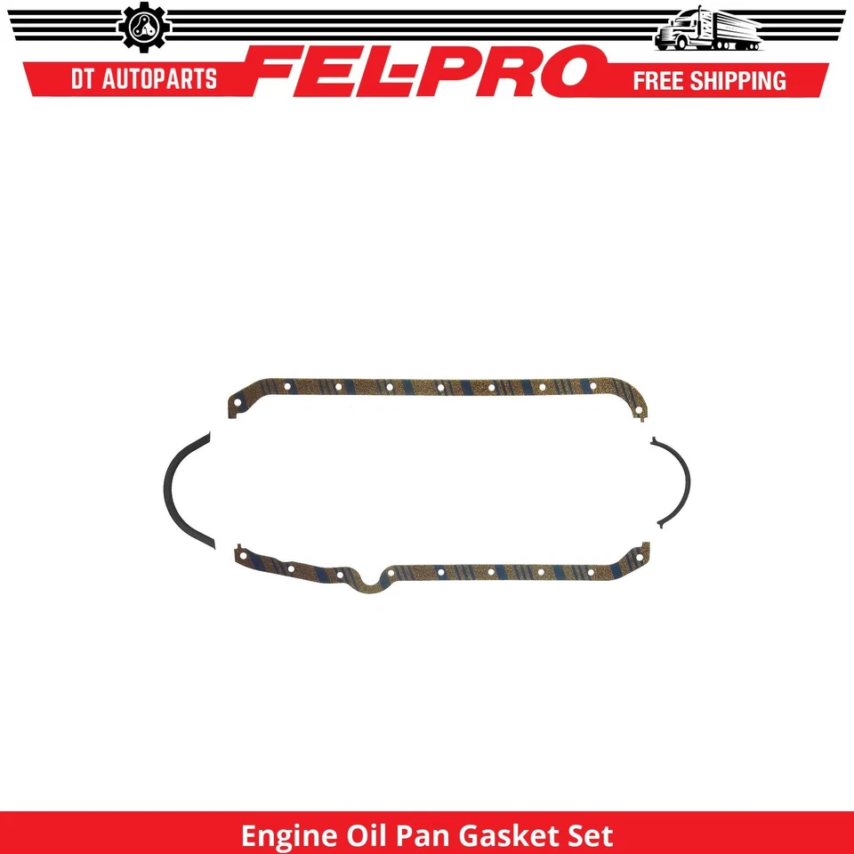 Juego de juntas de cárter de aceite de motor para Chevrolet Monza 1975-1979 Fel-Pro 1976 1977 1978 Foto 1 de 1