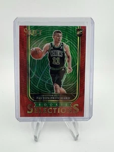 Panini Select 2020-21 - Selecciones de novato rojo y verde #16 Payton Pritchard (RC) - Imagen 1 de 2