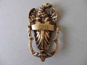 Antique American Eagle Bronze Door Knocker 19th century - Picture 1 of 9
