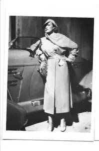 Foto PC vintage francese 4""x6"" reale Marlene Dietrich - Foto 1 di 1