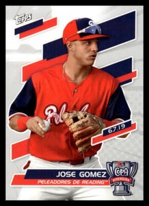 2020 Topps Pro Debut Jose Gomez  Copa de La Diversion CO-JG Phillies