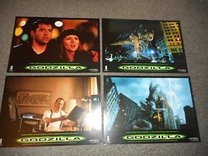 GODZILLA - JUEGO DE 12 TARJETAS DE LOBBY ALEMANAS ORIGINALES - 1998 - Imagen 1 de 3