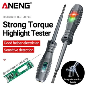 Screwdriver Neon Bulb Indicator Voltage Tester Meter Pen ANENG B05 - Picture 1 of 19