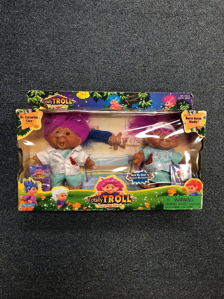 Dr. Cornelius Care Nurse Karen Kindly Totally Troll 2001 Playmates Series 2