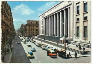 PALERMO - VIA ROMA - PALAZZO DELLE POSTE - AUTO D'EPOCA - VIAGG. 1963 -71829- - Imagen 1 de 1