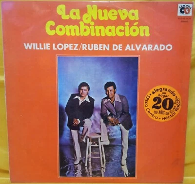 WILLY LOPEZ Y RUBEN DE ALVARADO LA NUEVA COMBINACION SALSA GUAGUANCO PERU 73 VG - Image 1 of 4