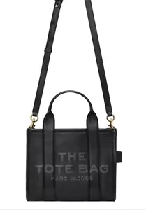 Bolso de Mano Marc Jacobs Pequeño Transversal Correa Nuevo con Etiquetas Negro Cuero Completo - Imagen 1 de 6