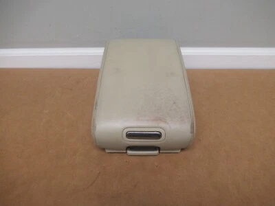 03 04 05 06 Infiniti FX35 FX45 OEM Cuero Tostado Consola Central Apoyabrazos Tapa Cubierta Foto 1 de 4