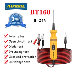 AUTOOL BT160 Car Electrical System Circuit Tester Probe Diagnostic Tool 6V-24V - Bild 1 von 12