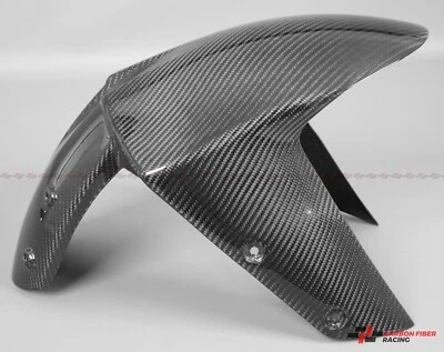 Guardabarros delantero Kawasaki Ninja ZX-10R (2004-06) ZX-6R (2005-08) - 100 % fibra de carbono Foto 1 de 3