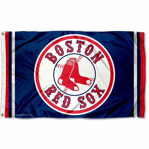 Boston Red Sox Logo 3x5 Banner Flag Cover