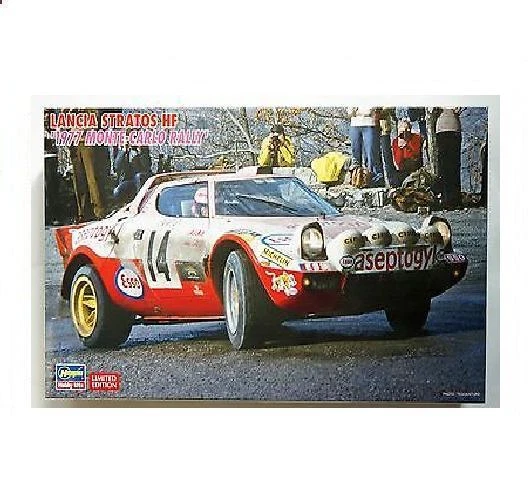 hasegawa 20268 1/24 LANCIA STRATOS RALLY MONTE CARLO '77 kit montaggio plastica  - Immagine 1 di 1