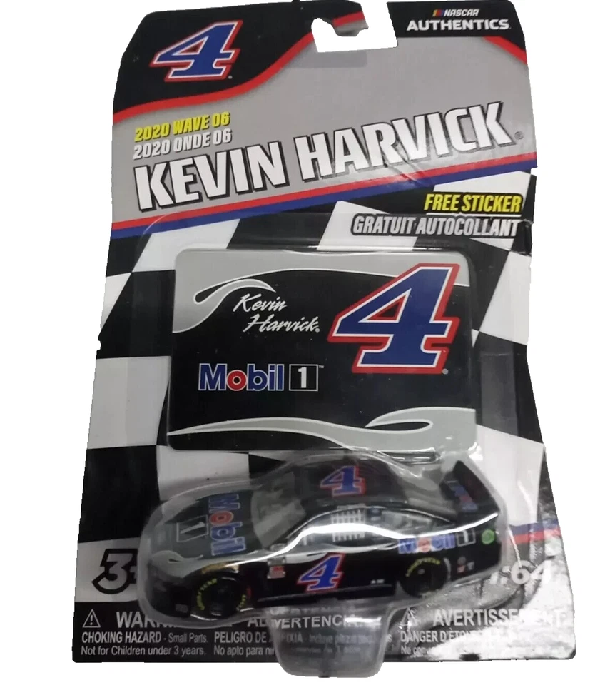 Authentics 2020 Wave 06 Kevin Harvick #4 Mobil 1/64 Diecast ¡Envío gratuito! Foto 1 de 1