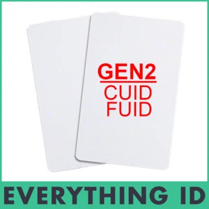 UID CHANGEABLE GEN2 MF 1K S50 BLOCK 0 WRITABLE CUID FUID 13.56Mhz IC SMART CARD - Picture 1 of 1