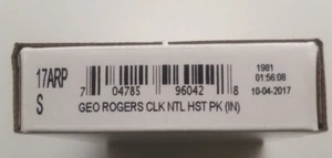 Mint Sealed 2017 S America The Beautiful Quarter Roll Geo Rogers Clark NTL Pk IN - Bild 1 von 2