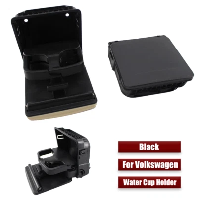 Portabrazos trasero de coche negro para VW GTI Golf MK5 MK6 Jetta Rabbit Foto 1 de 4