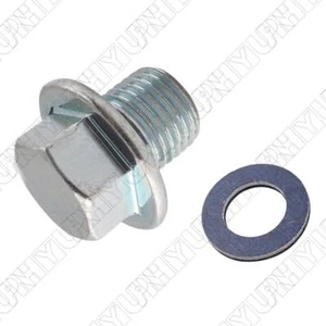 1 x Engine Oil Drain Plug 90341-12012 90430-12031 For TOYOTA LEXUS w/ Gasket - Picture 1 of 5