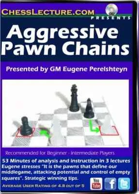 Aggressive Pawn Chains - Chess Lecture - Volume 87 Chess DVD - Image 1 of 2