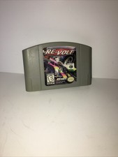 REVOLT RACING NINTENDO N64 - RE-VOLT RACING N64 FROM ACCLAIM IN 1999