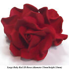 Red Ruby Burgundy Roses edible cake decorations wedding anniversary flowers