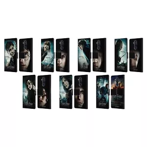 OFFICIAL HARRY POTTER DEATHLY HALLOWS VII LEATHER BOOK CASE FOR NOKIA PHONES - Picture 1 of 13