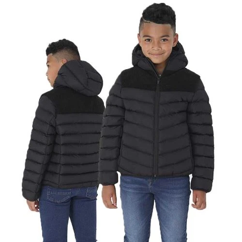 Kids Boys Brave Soul GRANTBORG Padded Puffer Jacket  Hooded UK - Image 1 of 1