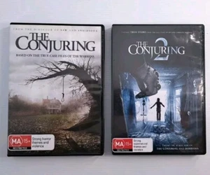The Conjuring 1 & 2 DVD 2 X Horror Thriller Vera Farmiga region 4 LLM3 - Picture 1 of 10